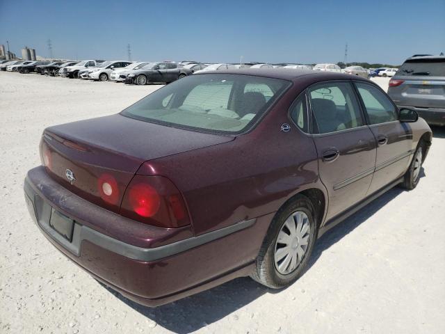 Photo 4 from auction – 2004 CHEVROLET IMPALA with VIN 2G1WF52E849169332