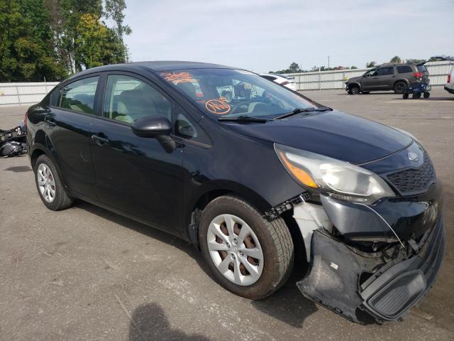 KIA RIO LX 2012 with VIN KNADM4A38C6090468 - Photo from auction