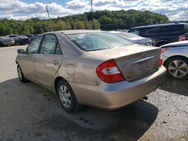 Photo 3 from auction – 2002 TOYOTA CAMRY LE with VIN 4T1BE32K52U025672