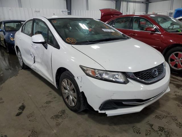 Photo 1 from auction – 2013 HONDA CIVIC LX with VIN 2HGFB2F55DH550977