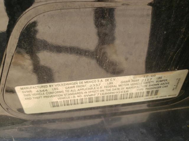 Photo 10 from auction – 2006 VOLKSWAGEN JETTA 2.5 with VIN 3VWRF71K86M691618