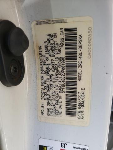 Photo 10 from auction – 2013 TOYOTA COROLLA BA with VIN 5YFBU4EE2DP081006