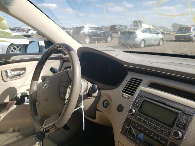 Photo 8 from auction – 2009 HYUNDAI AZERA SE with VIN KMHFC46F19A343567