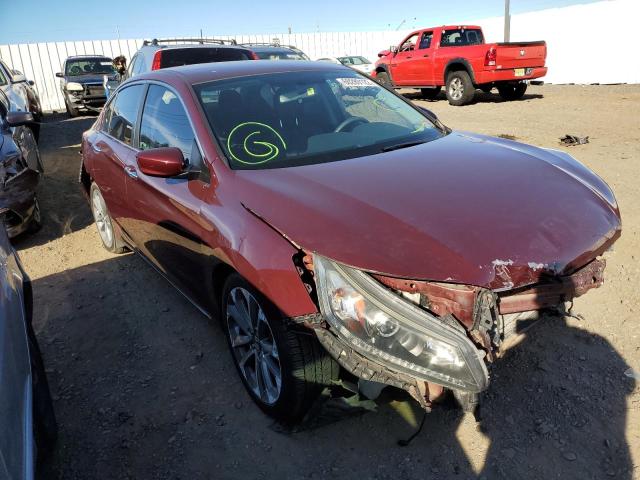 HONDA ACCORD SPO 2014 with VIN 1HGCR2F54EA242522 - Photo from auction