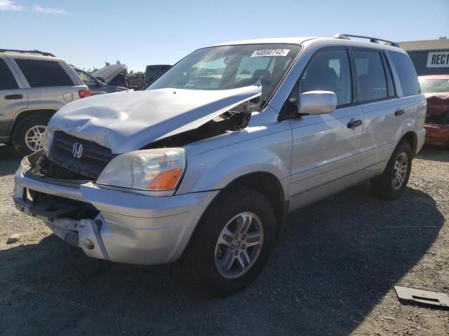 Photo 2 from auction – 2004 HONDA PILOT EXL with VIN 2HKYF18614H620221