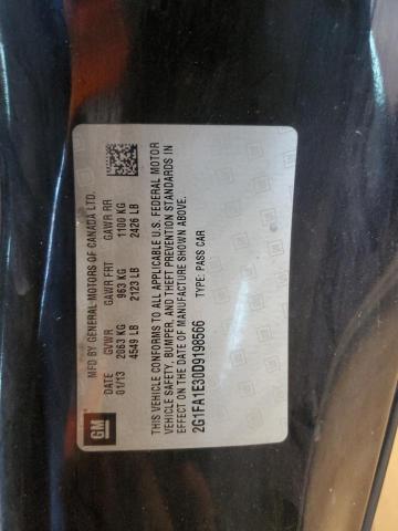 Zdjęcie 10 z aukcji – 2013 CHEVROLET CAMARO LS z VIN 2G1FA1E30D9198566