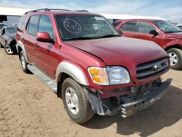 TOYOTA SEQUOIA SR 2002 with VIN 5TDZT34A42S113405 - Photo from auction