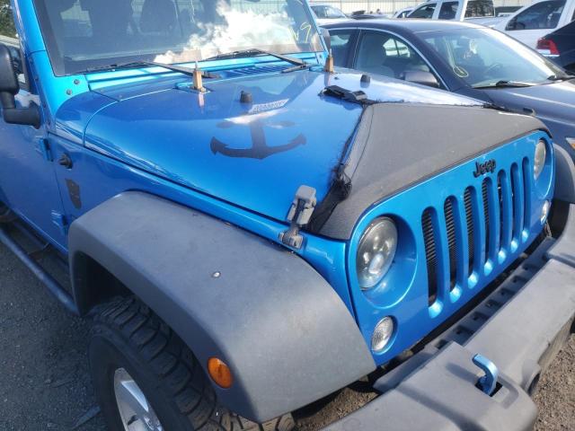 Photo 9 from auction – 2015 JEEP WRANGLER U with VIN 1C4BJWDG2FL591939