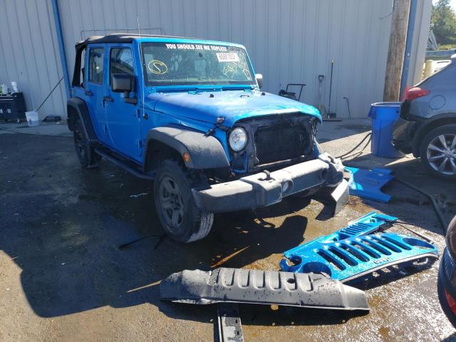 JEEP WRANGLER U 2015 with VIN 1C4BJWDG2FL688672 - Photo from auction