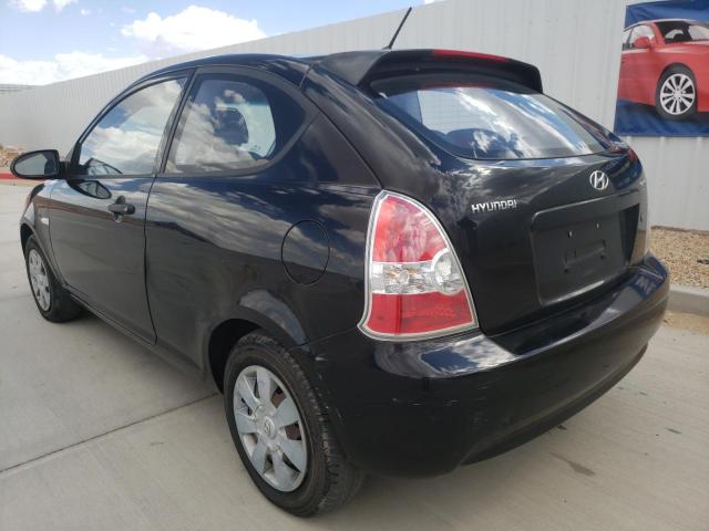Photo 3 from auction – 2007 HYUNDAI ACCENT GS with VIN KMHCM36C97U003997