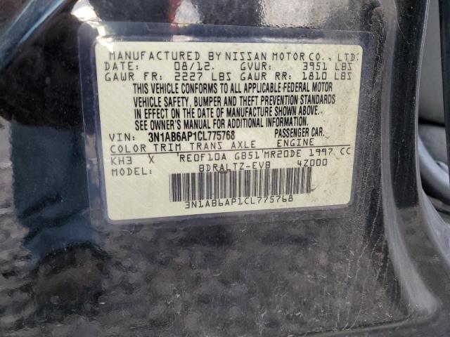 Photo 10 from auction – 2012 NISSAN SENTRA 2.0 with VIN 3N1AB6AP1CL775768