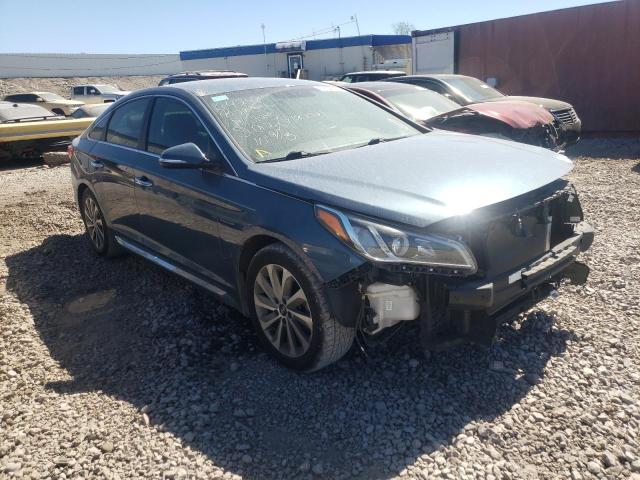 HYUNDAI SONATA SPO 2016 with VIN 5NPE34AF1GH270634 - Photo from auction