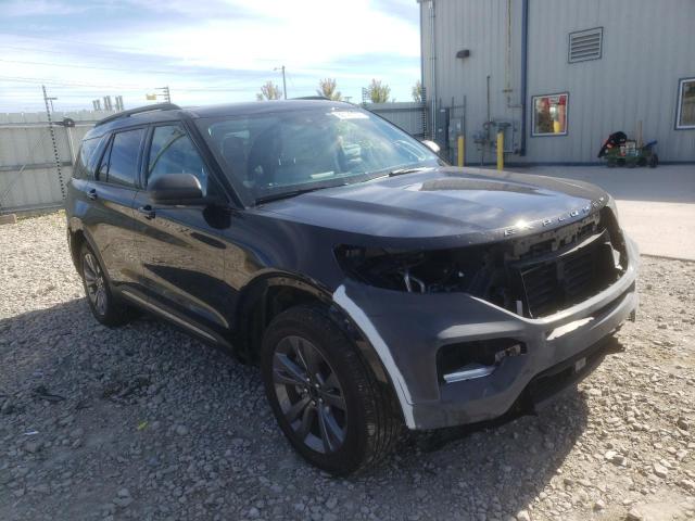 FORD EXPLORER X 2021 with VIN 1FMSK8DH1MGA38458 - Photo from auction