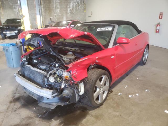 Photo 2 from auction – 2008 AUDI A4 S-LINE with VIN WAUEF48HX8K009758