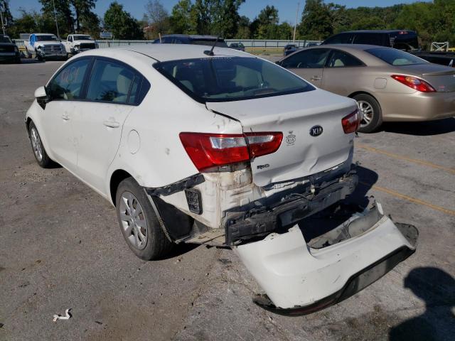 Photo 3 from auction – 2014 KIA RIO LX with VIN KNADM4A32E6393281
