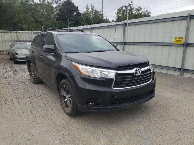 TOYOTA HIGHLANDER 2016 with VIN 5TDJKRFH2GS327443 - Photo from auction
