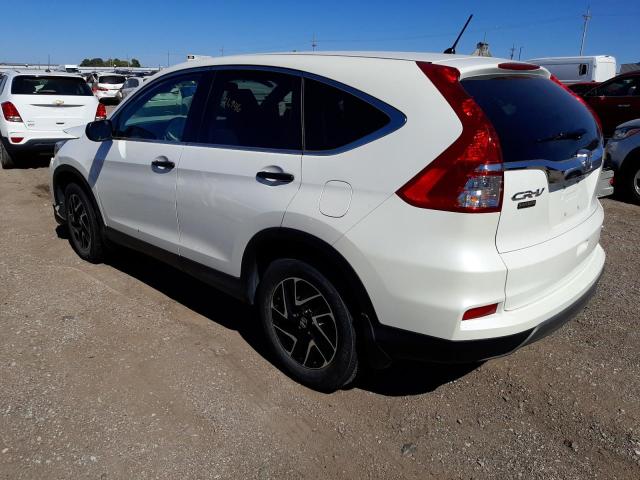 Photo 3 from auction – 2016 HONDA CR-V SE with VIN 5J6RM4H4XGL046965