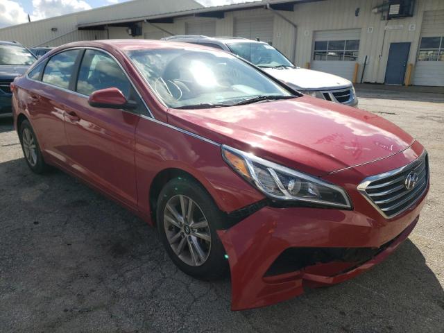 HYUNDAI SONATA SE 2017 with VIN 5NPE24AF4HH519626 - Photo from auction