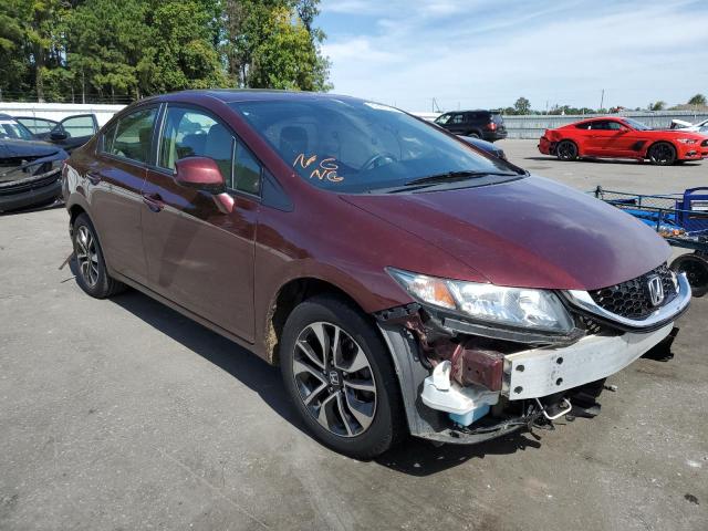 HONDA CIVIC EX 2013 with VIN 19XFB2F87DE051568 - Photo from auction