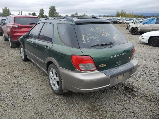 Photo 3 from auction – 2003 SUBARU IMPREZA OU with VIN JF1GG68573H809276