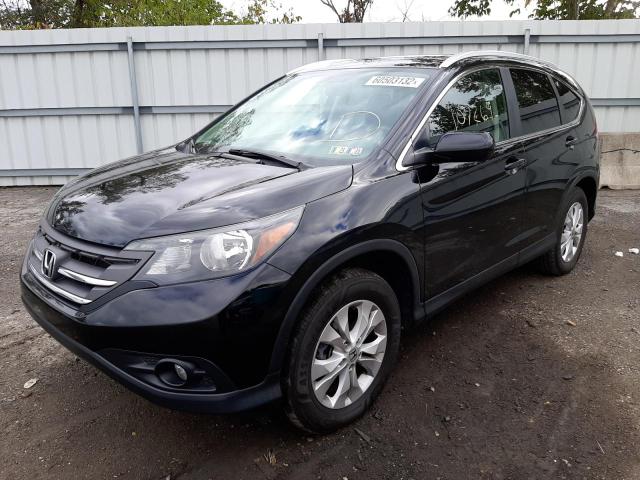Photo 2 from auction – 2014 HONDA CR-V EXL with VIN 2HKRM4H76EH602139