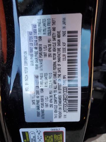 Photo 10 from auction – 2011 MAZDA CX-9 with VIN JM3TB3CA9B0310008