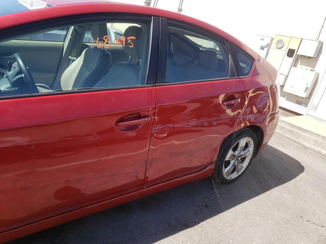 Photo 9 from auction – 2010 TOYOTA PRIUS with VIN JTDKN3DU5A0152608