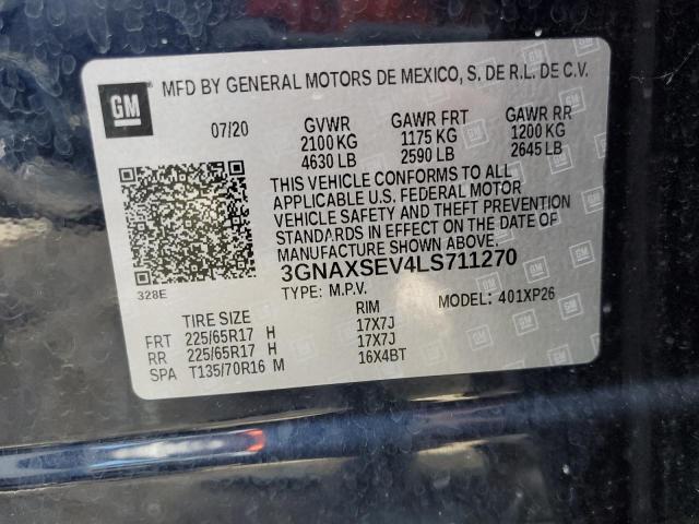 Photo 10 from auction – 2020 CHEVROLET EQUINOX LS with VIN 3GNAXSEV4LS711270