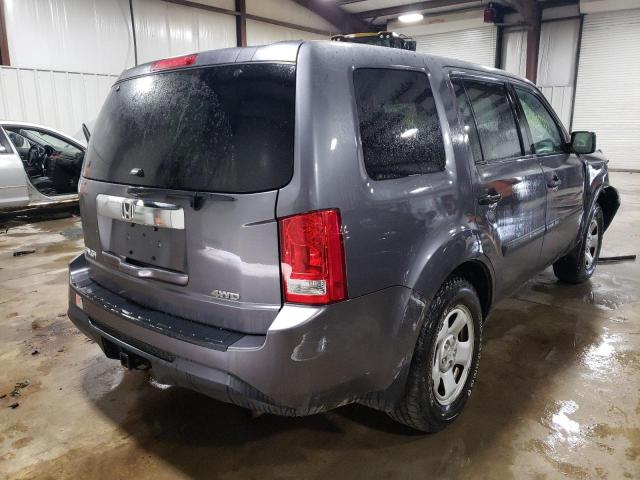 Photo 4 from auction – 2014 HONDA PILOT LX with VIN 5FNYF4H2XEB048287