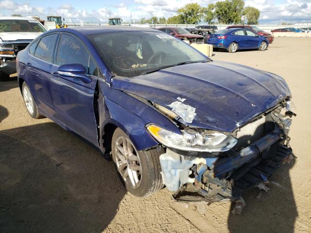 FORD FUSION SE 2014 with VIN 1FA6P0H75E5364860 - Photo from auction