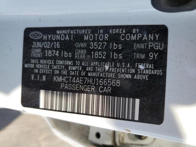 Photo 10 from auction – 2017 HYUNDAI ACCENT SE with VIN KMHCT4AE7HU166568