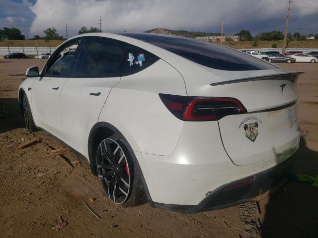 Photo 3 from auction – 2021 TESLA MODEL Y with VIN 5YJYGDEF6MF211648