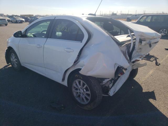 Photo 3 from auction – 2017 CHEVROLET SONIC LT with VIN 1G1JD5SG0H4105781