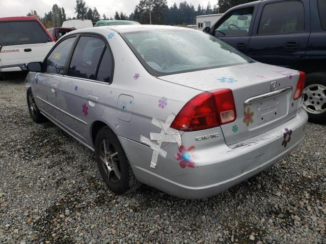 Photo 3 from auction – 2002 HONDA CIVIC LX with VIN 1HGES16542L078048