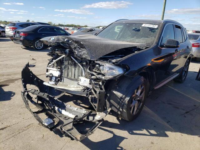 Photo 2 from auction – 2021 BMW X3 XDRIVE3 with VIN 5UXTY5C03M9E91133