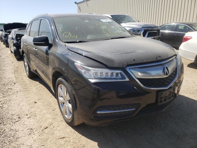 ACURA MDX ADVANC 2016 with VIN 5FRYD4H96GB027666 - Photo from auction