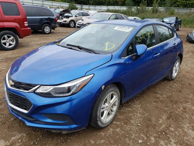 Photo 2 from auction – 2018 CHEVROLET CRUZE LT with VIN 3G1BE6SM8JS522892