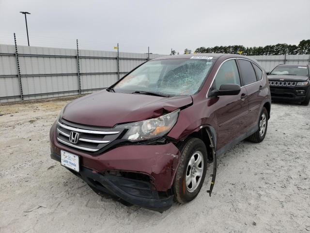 Photo 9 from auction – 2013 HONDA CR-V LX with VIN 5J6RM3H30DL035633