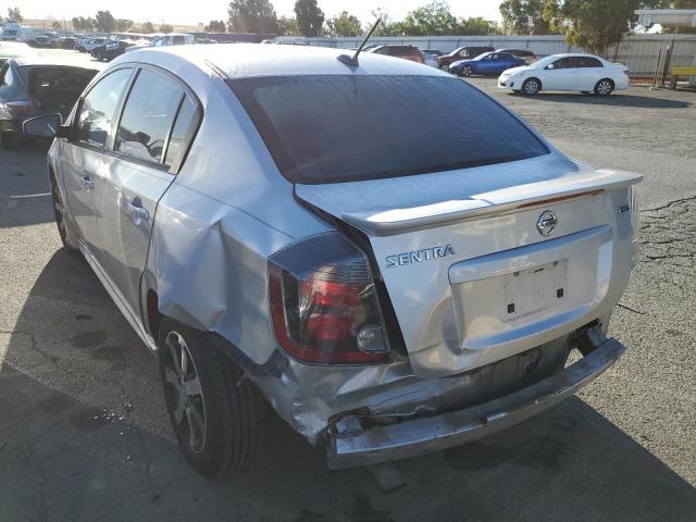 Photo 3 from auction – 2012 NISSAN SENTRA 2.0 with VIN 3N1AB6AP3CL730928