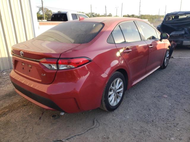 Photo 4 from auction – 2020 TOYOTA COROLLA LE with VIN 5YFHPRAE7LP016963