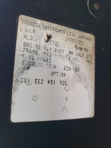 Photo 10 from auction – 2001 ISUZU NPR with VIN JALC4B14217001351