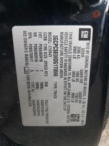 Photo 10 from auction – 2013 CHEVROLET SILVERADO with VIN 3GCPCSE08DG170666