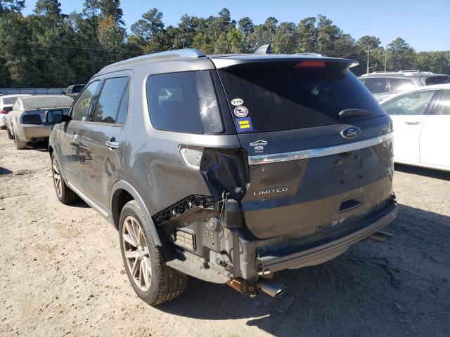 Photo 3 from auction – 2017 FORD EXPLORER L with VIN 1FM5K7FH6HGB59657