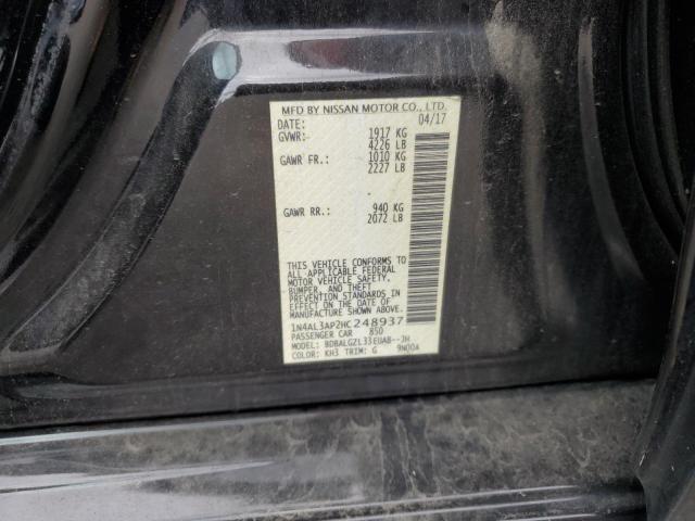 Photo 10 from auction – 2017 NISSAN ALTIMA 2.5 with VIN 1N4AL3AP2HC248937