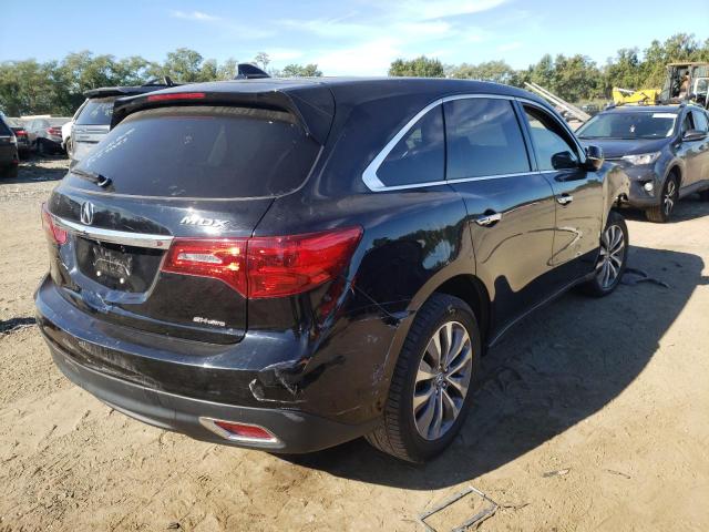 Photo 4 from auction – 2014 ACURA MDX TECHNO with VIN 5FRYD4H66EB003242