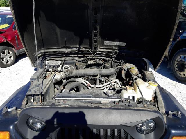 Photo 7 from auction – 2000 JEEP WRANGLER / with VIN 1J4FA49S2YP772418