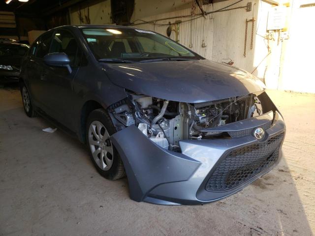 TOYOTA COROLLA LE 2021 with VIN 5YFEPMAE4MP213645 - Photo from auction