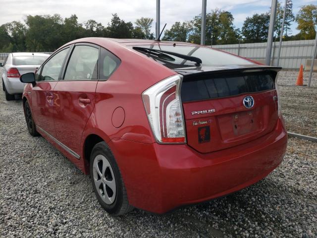 Photo 3 from auction – 2013 TOYOTA PRIUS with VIN JTDKN3DU9D1634495