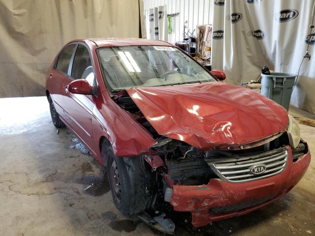 KIA SPECTRA EX 2009 with VIN KNAFE221595599441 - Photo from auction