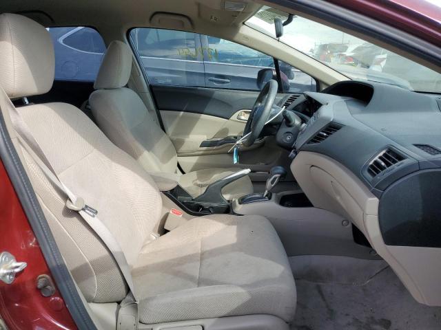 Photo 5 from auction – 2012 HONDA CIVIC LX with VIN 2HGFB2F50CH567975